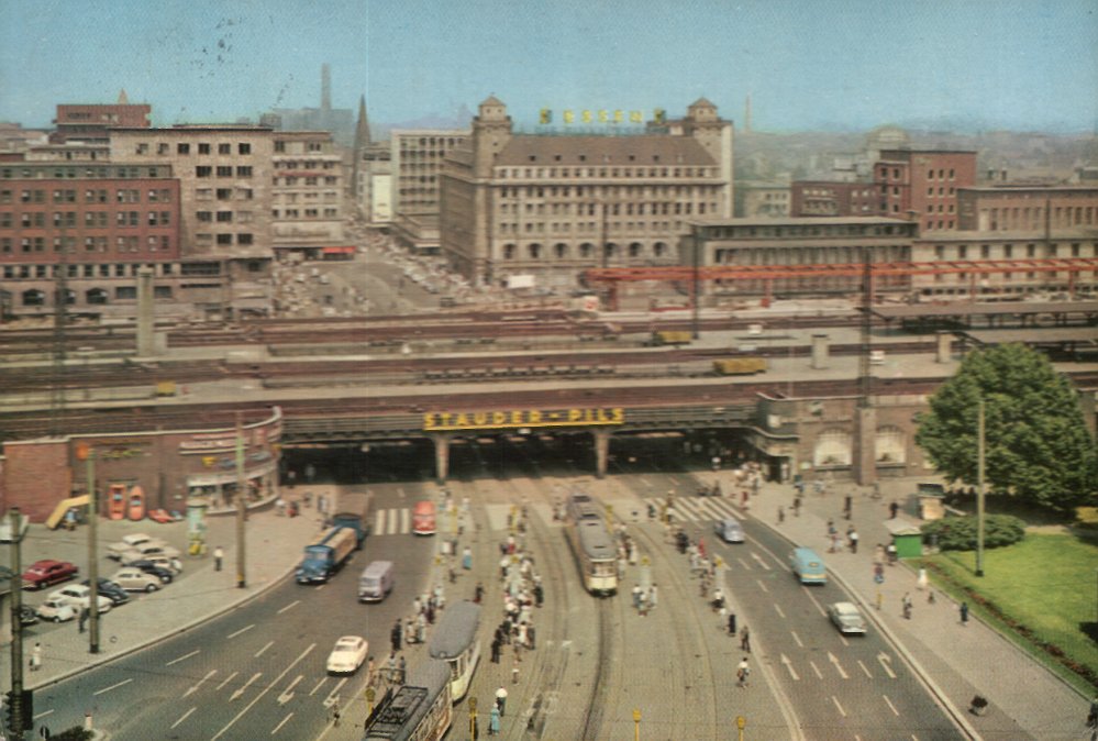 Essen Hauptbahnhof 1961